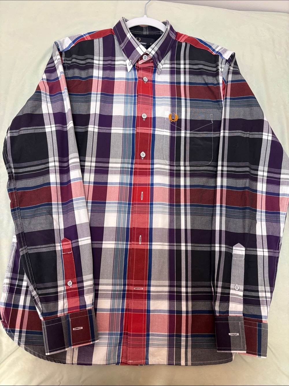 Fred Perry long sleeve shirt, M